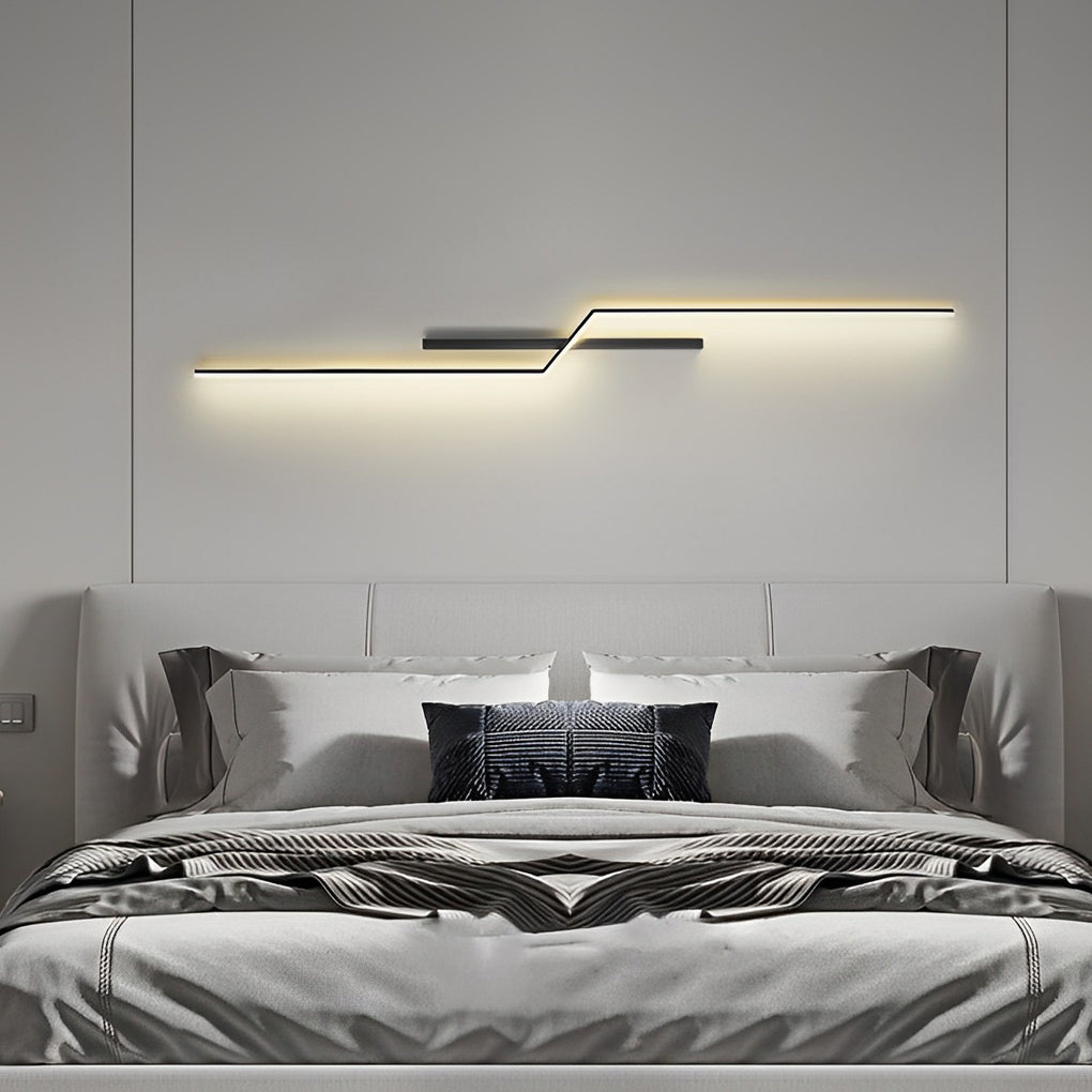 Lines Kreativ LED Modern Minimalistisk Vägglampa Dekorativa Vägglampor Belysning