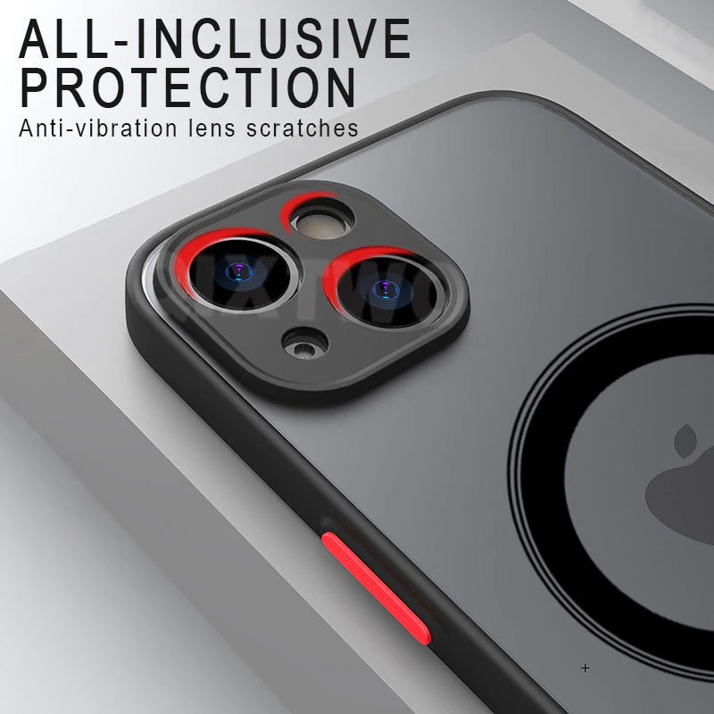 Elegant Magsafe Stötsäker iPhone-fodral