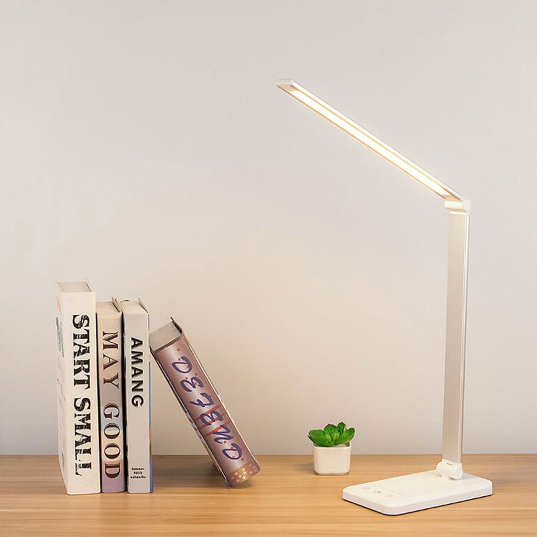 Nordisk Kreativ Fällbar Touch Dimbart LED Skrivbordslampa