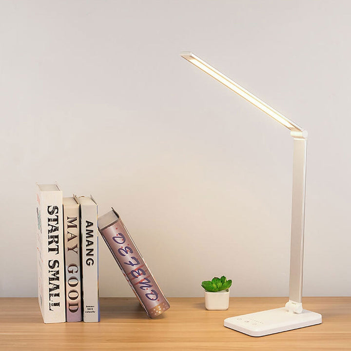 Nordisk Kreativ Fällbar Touch Dimbart LED Skrivbordslampa
