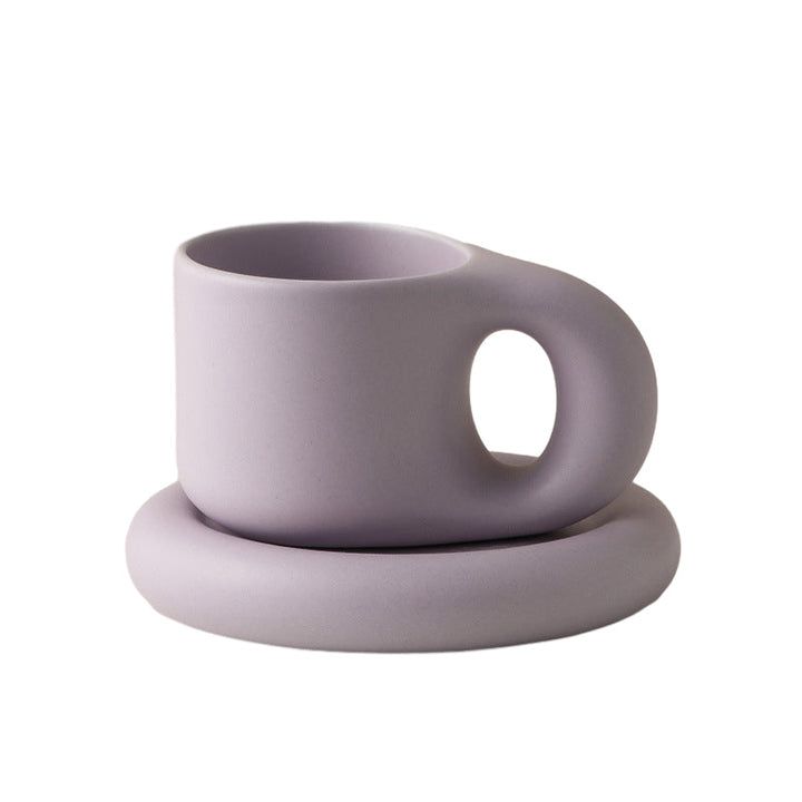 Nordisk Minimalistisk Söt Tjock Mugg