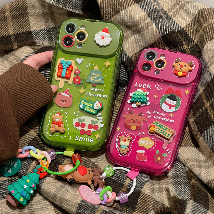 Julgran Hänge iPhone Fodral med Spegel