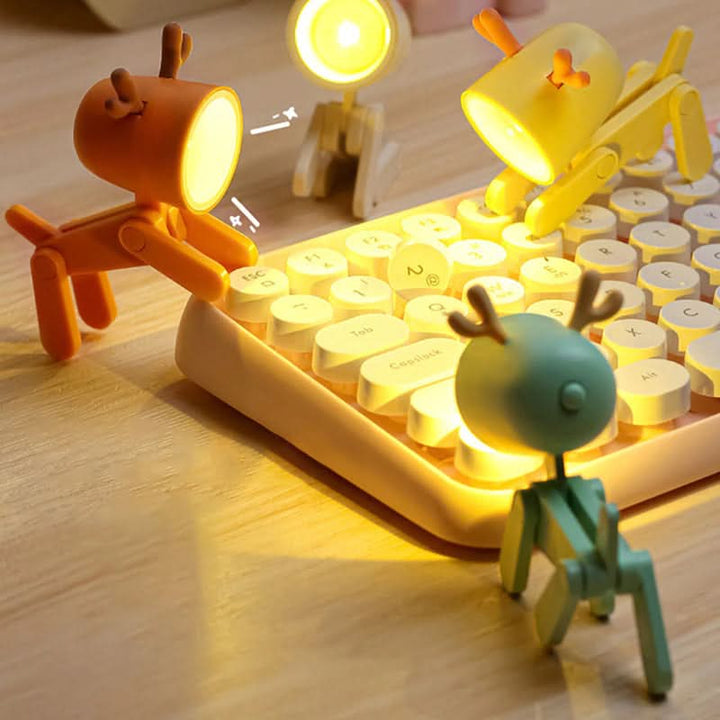 Mini LED Nattlampa med Söt Tecknad Djurdesign