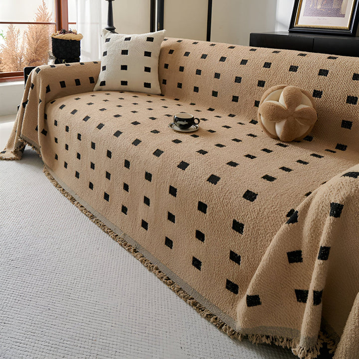 Fyrkantig Matris Sofföverdrag