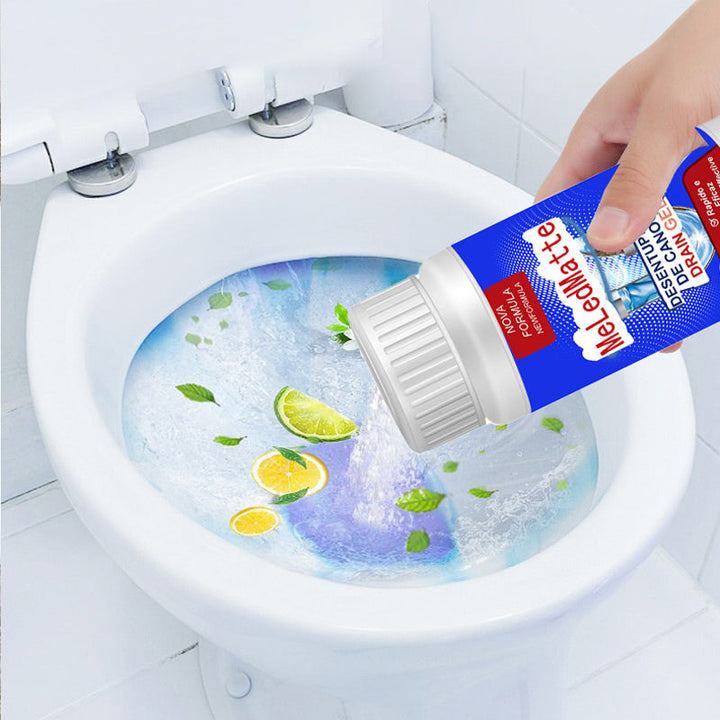 Toalettavloppsdeodorant, kraftfull rörrensare