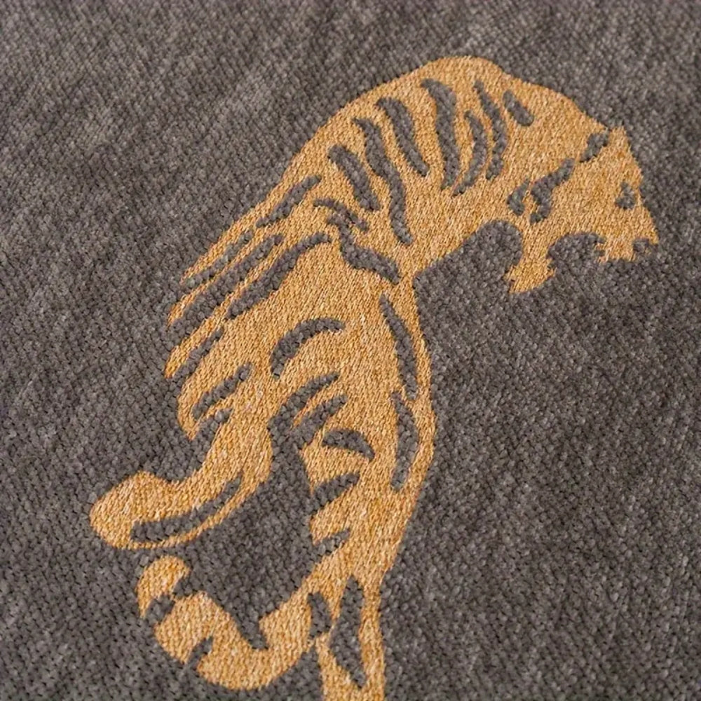Safari Tiger Chenille Soffskydd