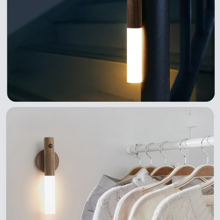 LED Nattlampa med Rörelsesensor - Omedelbar Belysning för Hemmet |