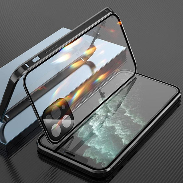 iPhone-fodral med dubbel-sidig spänne