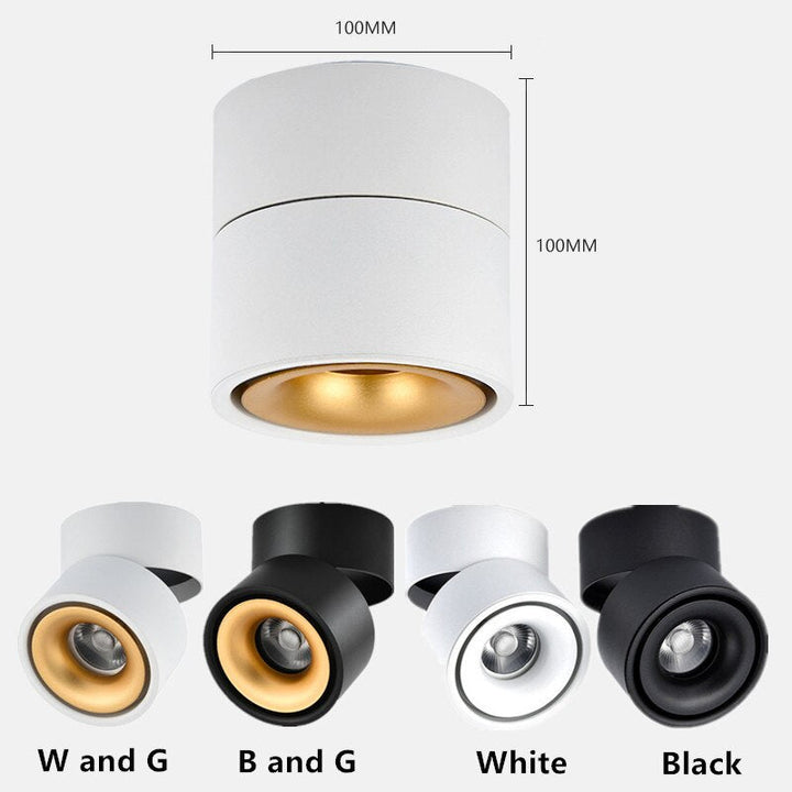 LED -Takspotlight - 7W, 12W, 15W