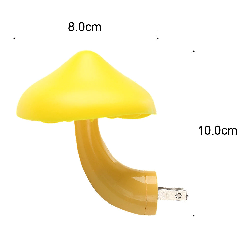 Svamp Vägguttag Lampa