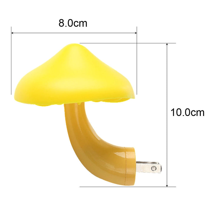 Svamp Vägguttag Lampa