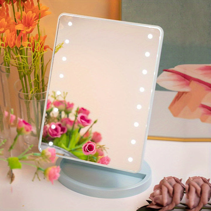 GlowPerfect - Justerbar Makeup Spegel med 16 LED