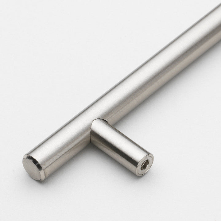 Borstad Nickel Modern Rostfritt Stål Lådhardware T-Bar Handtag