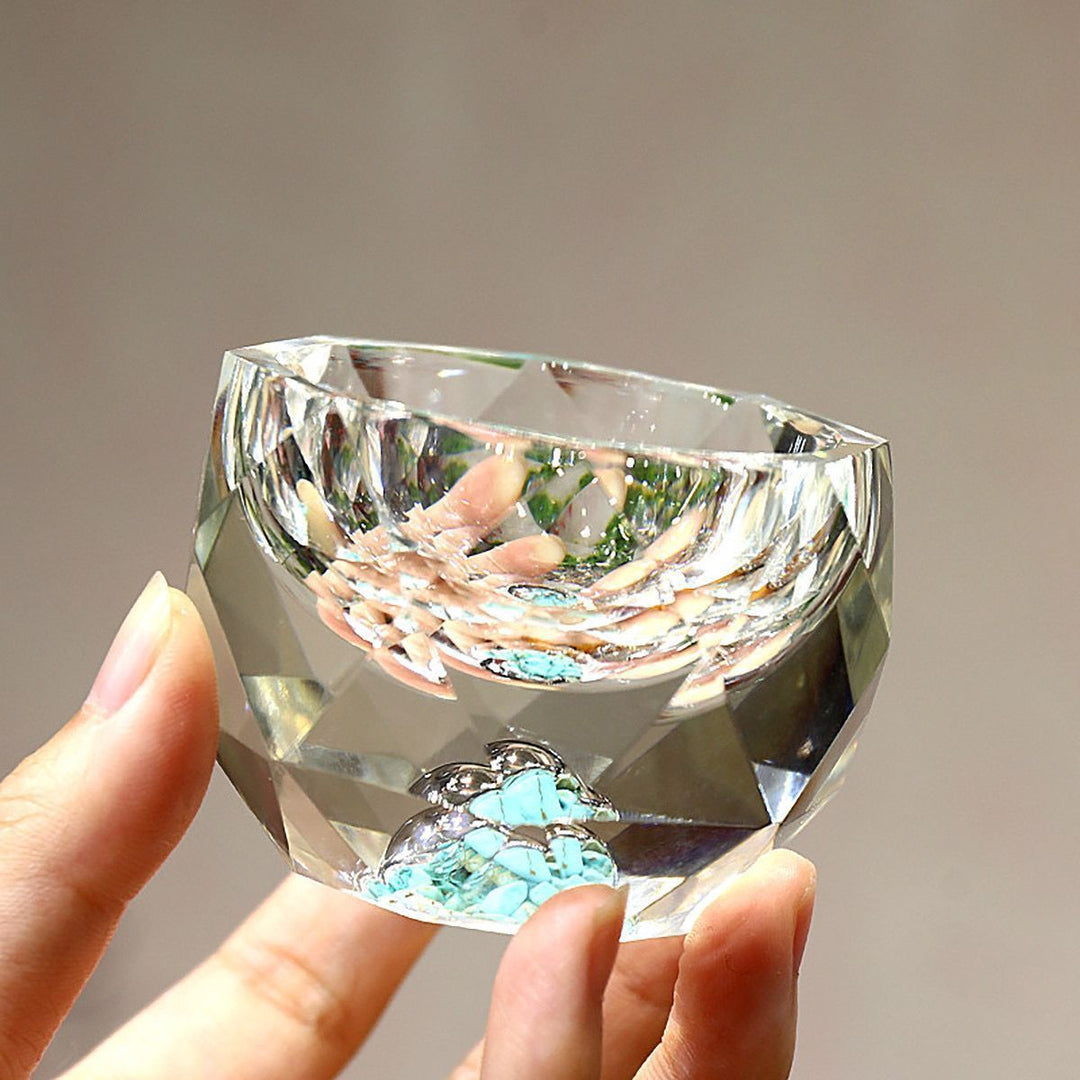 50ml diamant-skurna kristalldricksglas vodka shotglas vinglas whiskeyglas sprit sake soju konjak tekopp