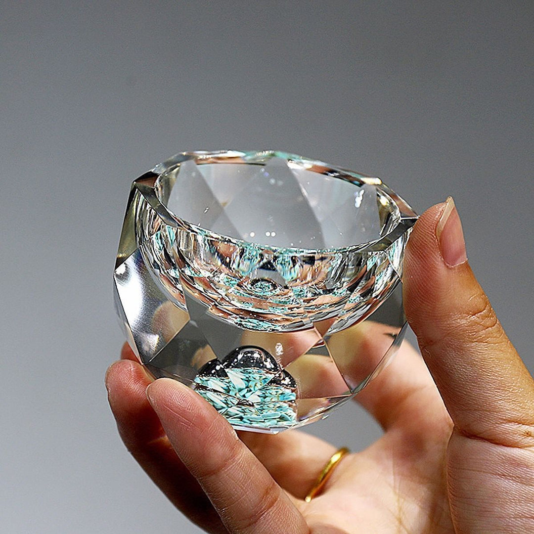 50ml diamant-skurna kristalldricksglas vodka shotglas vinglas whiskeyglas sprit sake soju konjak tekopp