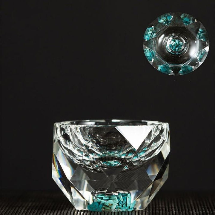 50ml diamant-skurna kristalldricksglas vodka shotglas vinglas whiskeyglas sprit sake soju konjak tekopp