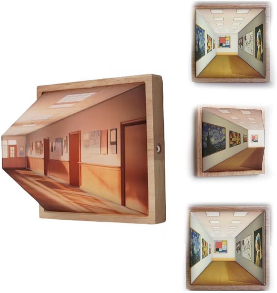 3D Visuellt Effekt LED Nattljus