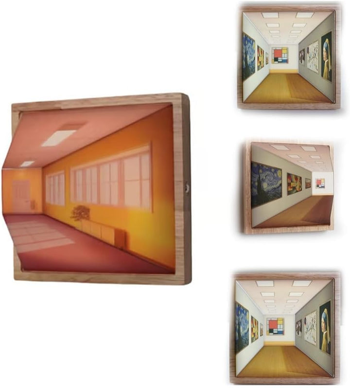 3D Visuellt Effekt LED Nattljus