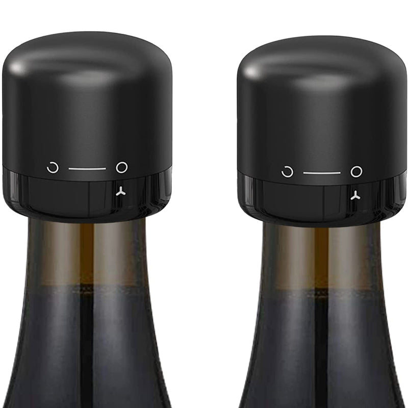 Återanvändbar läckagefri silikonförslutning för champagne- och vinflaskor