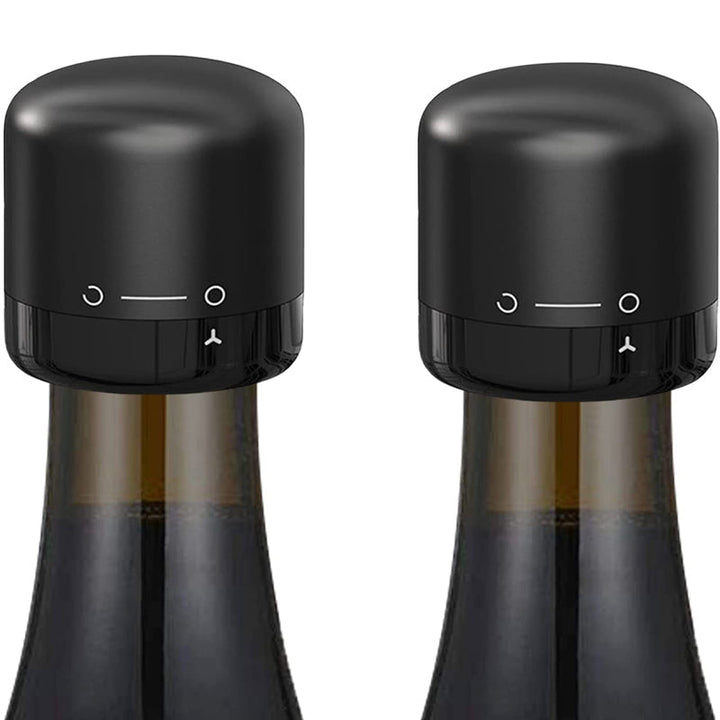 Återanvändbar läckagefri silikonförslutning för champagne- och vinflaskor