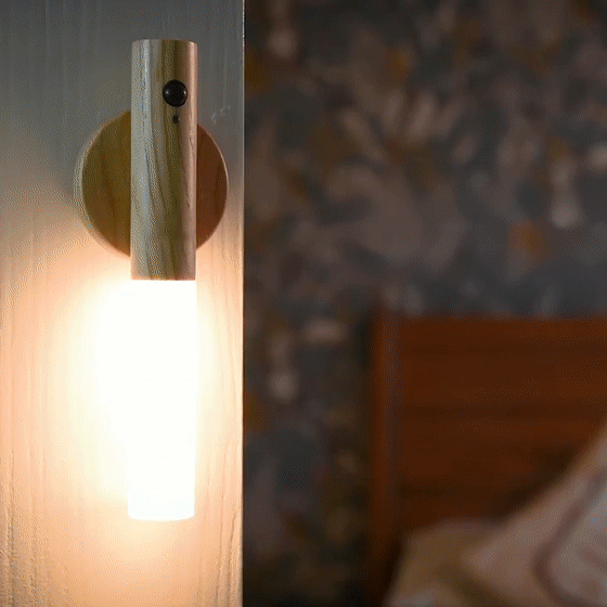 LED Nattlampa med Rörelsesensor - Omedelbar Belysning för Hemmet |