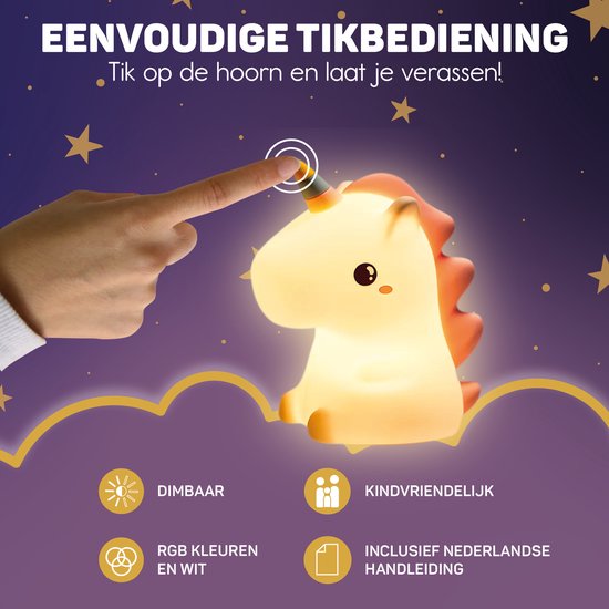 Enhörnings Nattlampa - DreamCrest |