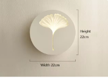 Modern minimalistisk LED-vägglampa