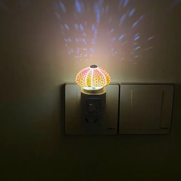 LumiCraft – Unik DIY bordslampa med naturlig sjöborre för en mysig inredning