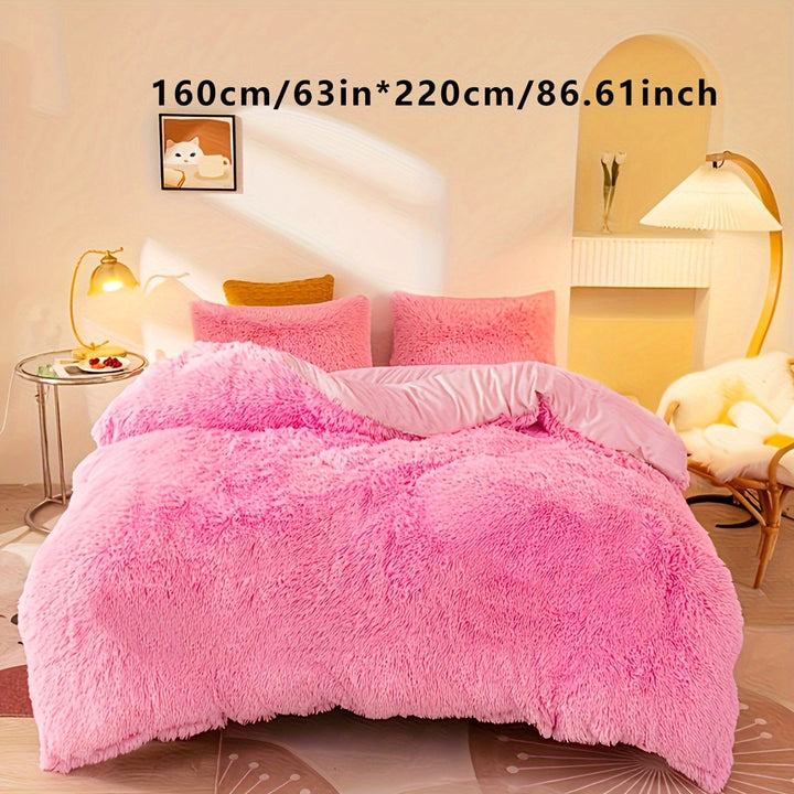 Lyxigt Sammet Duvet Täcke Set för Ultimat Komfort