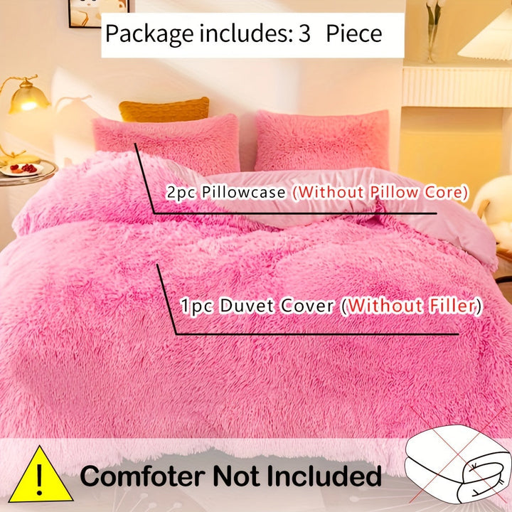 Lyxigt Sammet Duvet Täcke Set för Ultimat Komfort