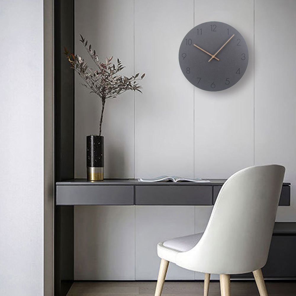 Nordisk Minimalistisk Enkel Väggklocka 29cm
