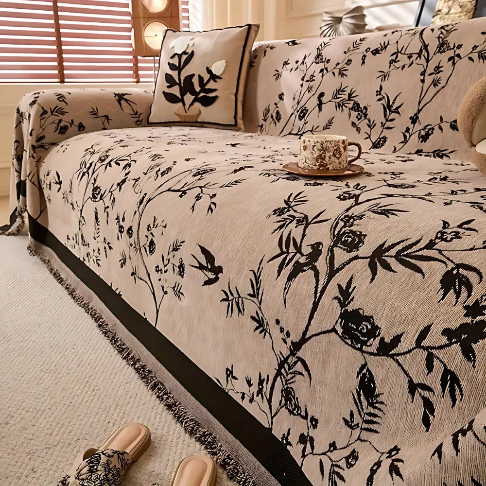 Ormel Elegant Chenille Sofföverdrag