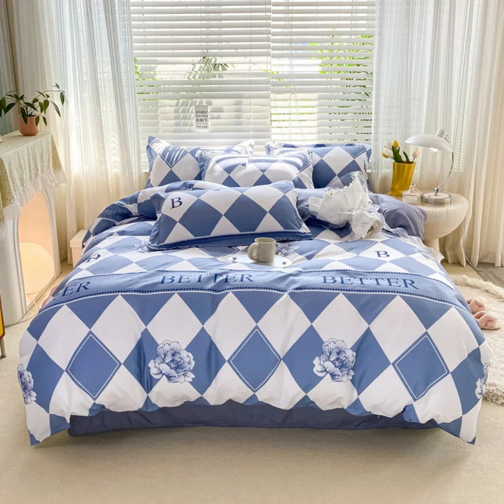 Lyxigt Duvet Täcke Set