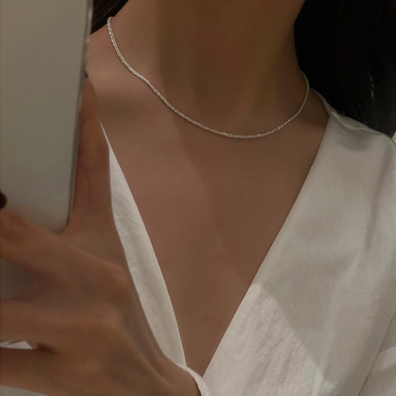 Mode Nyckelbenkedja Kort Halsband