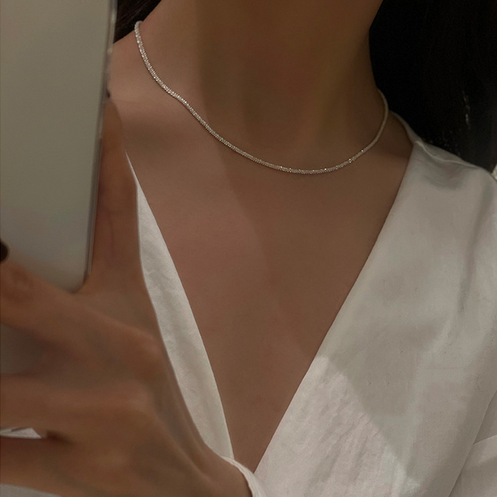 Mode Nyckelbenkedja Kort Halsband