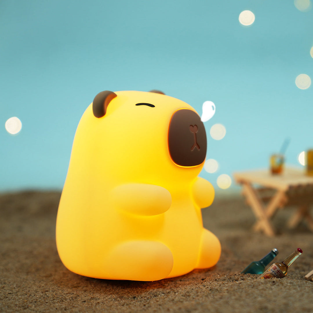 Bedårande Capybara Nattlampa