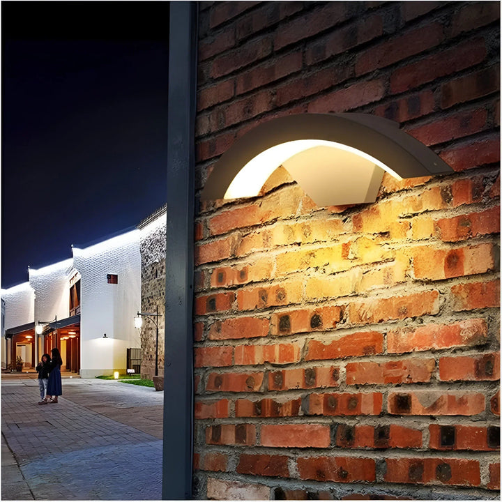 LumiGuard – Rörelsesensor Utomhus Vägglampa