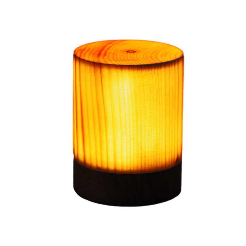 LumiWood – LED-bordslampa med batteri och touchkontroll