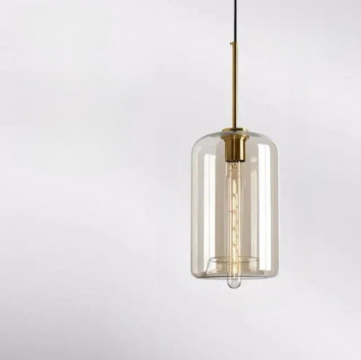 NordicGlas - Modern Skandinavisk Glaspendellampa för Matrum och Vardagsrum