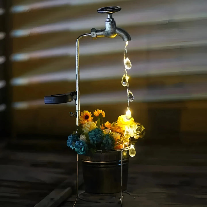 LumiTap – Solkraftad Utomhus Trädgårdslampa