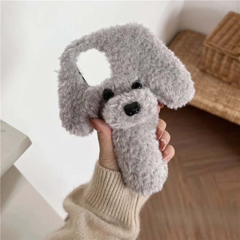 Söt Hund Fluffig Mysig iPhone-fodral