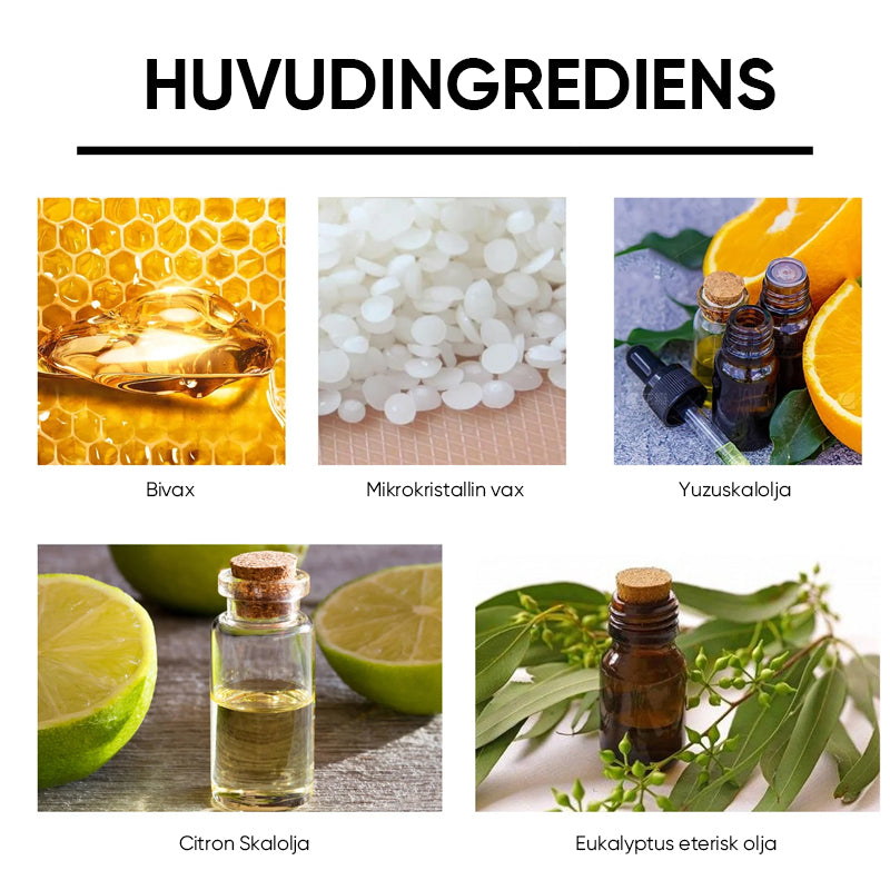 Naturlig mikromolekylär bivaxspray
