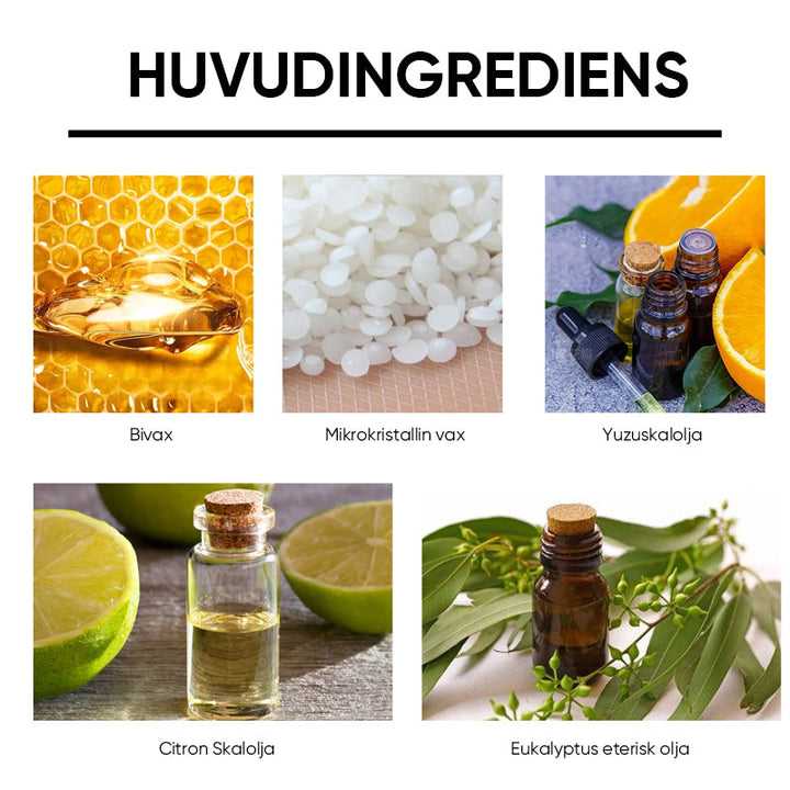 Naturlig mikromolekylär bivaxspray