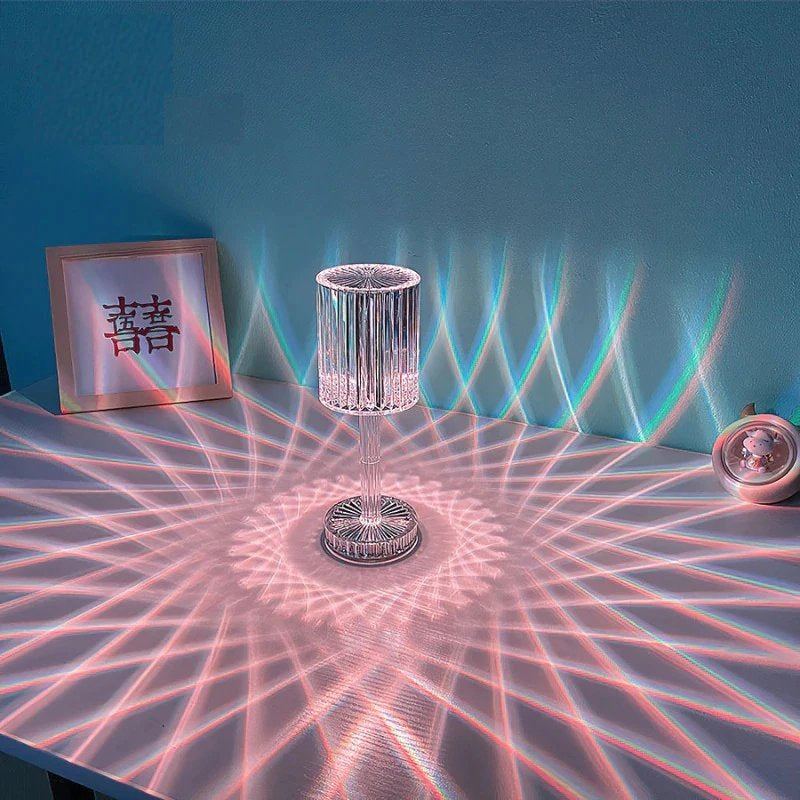 Touch Control Gatsby Crystal Lamp