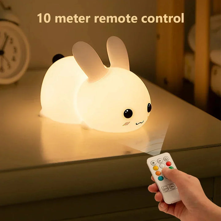 Söt Kanin Nattlampa - BunnyGlow