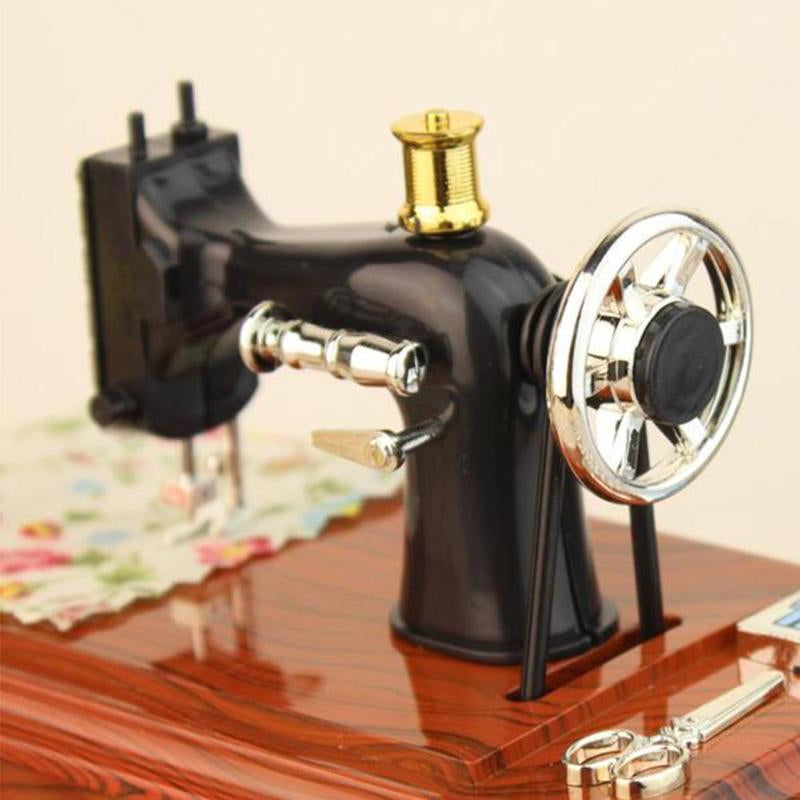 Mini Craft Retro Symaskin Dekor