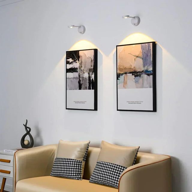 Väggspotlight – SmartGlow – uppladdningsbar LED – rörelsesensor