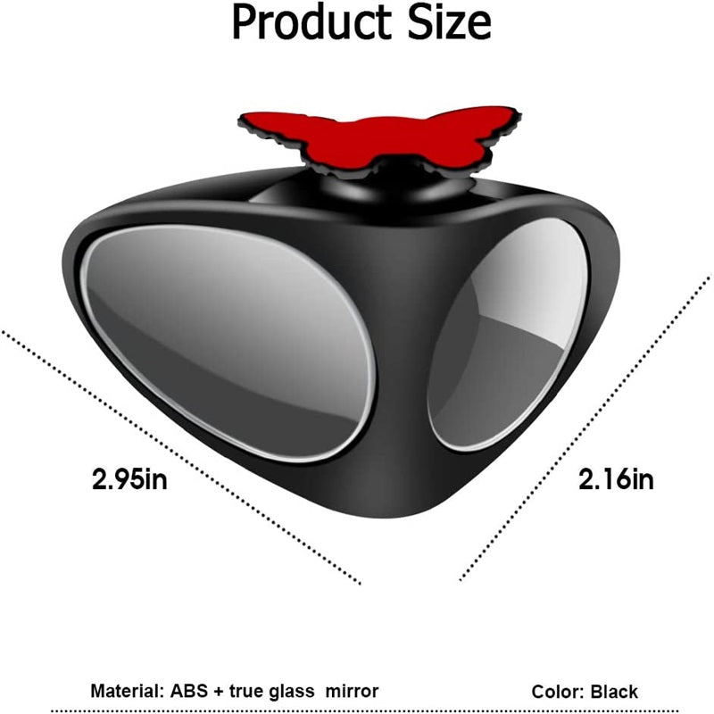 360° Rotatable Car Blind Spot Mirrors