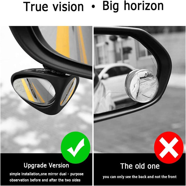 360° Rotatable Car Blind Spot Mirrors