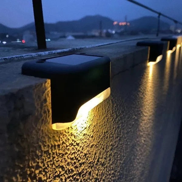 Solenergidriven terrassbelysning för utomhusbruk